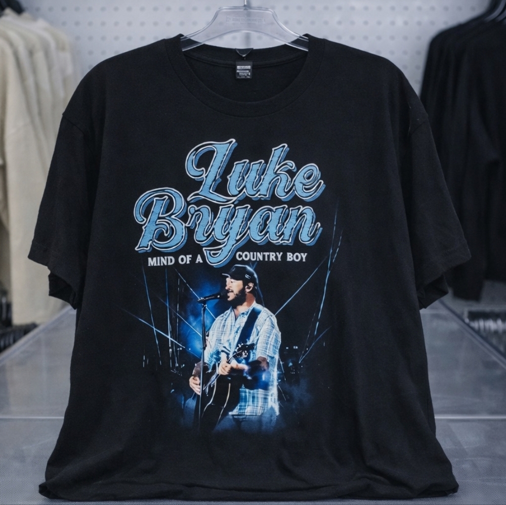 Luke Bryan “Mind‎ of a Country Boy” 2024 Tour T-Shirt Large